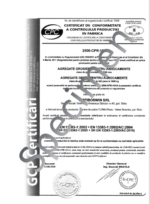 Certificat anrocamente